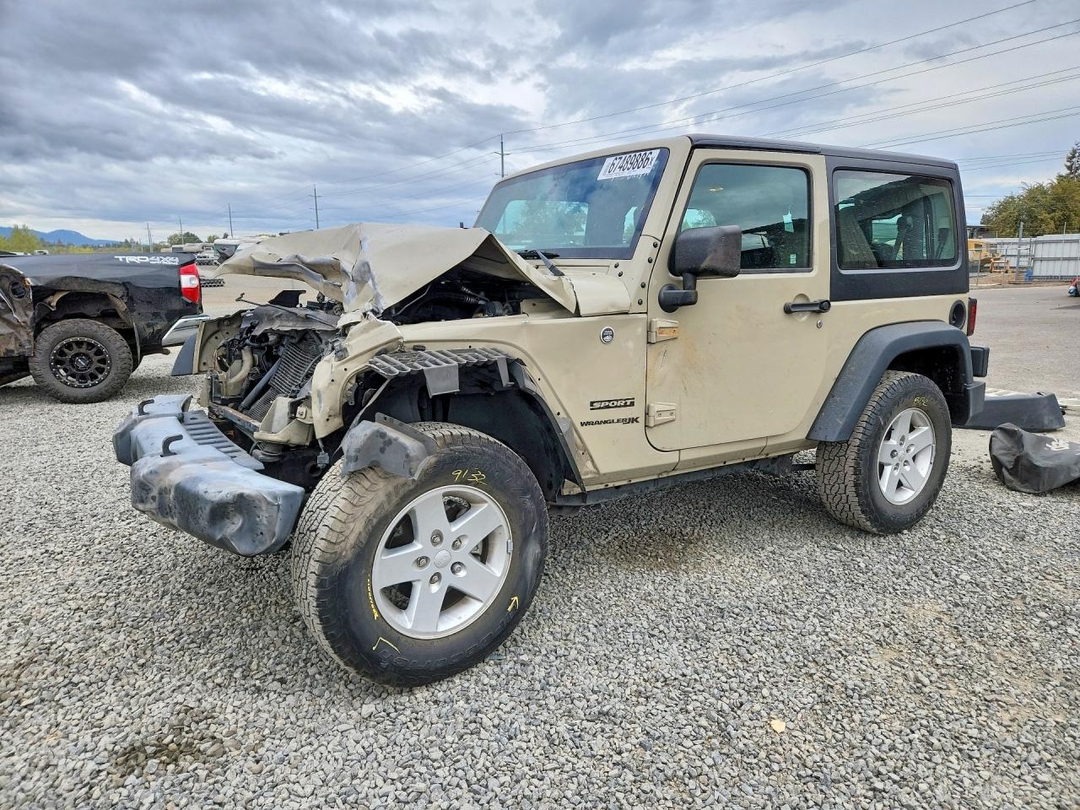 Вид 2018 JEEP WRANGLER SPORT, угол 1