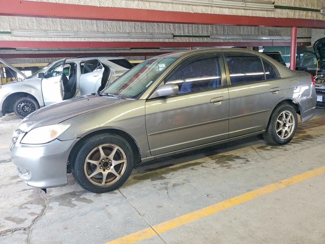 Вид 2005 HONDA CIVIC EX, угол 1