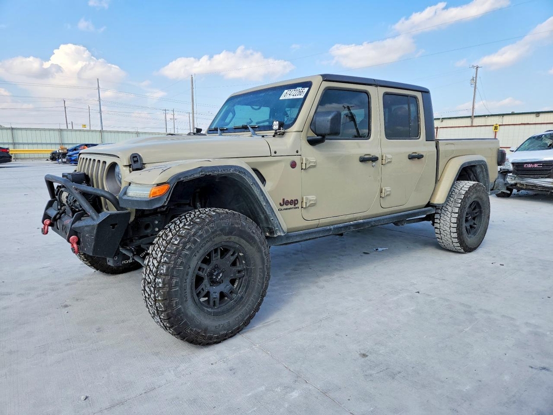 Vedere 2020 JEEP GLADIATOR RUBICON, unghi 1