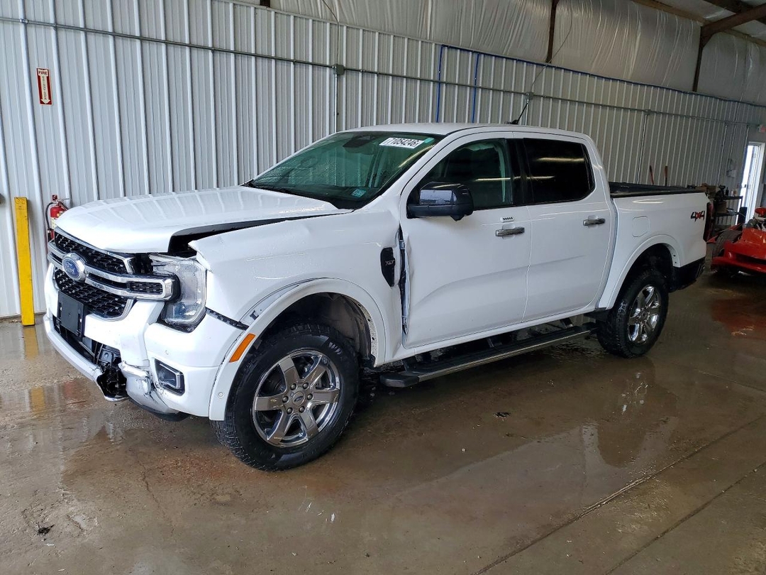 Vue de 2024 FORD RANGER XLT, angle 1