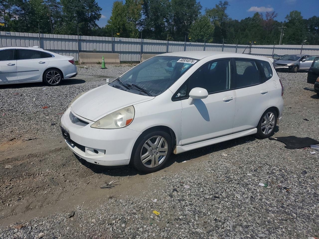 Vue de 2007 HONDA FIT S, angle 1