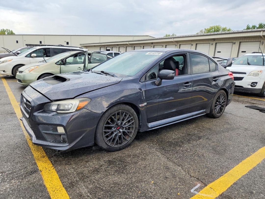 Vue de 2015 SUBARU WRX STI, angle 1