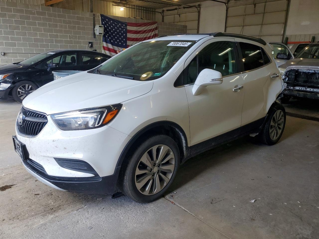 Vue de 2017 BUICK ENCORE PREFERRED, angle 1