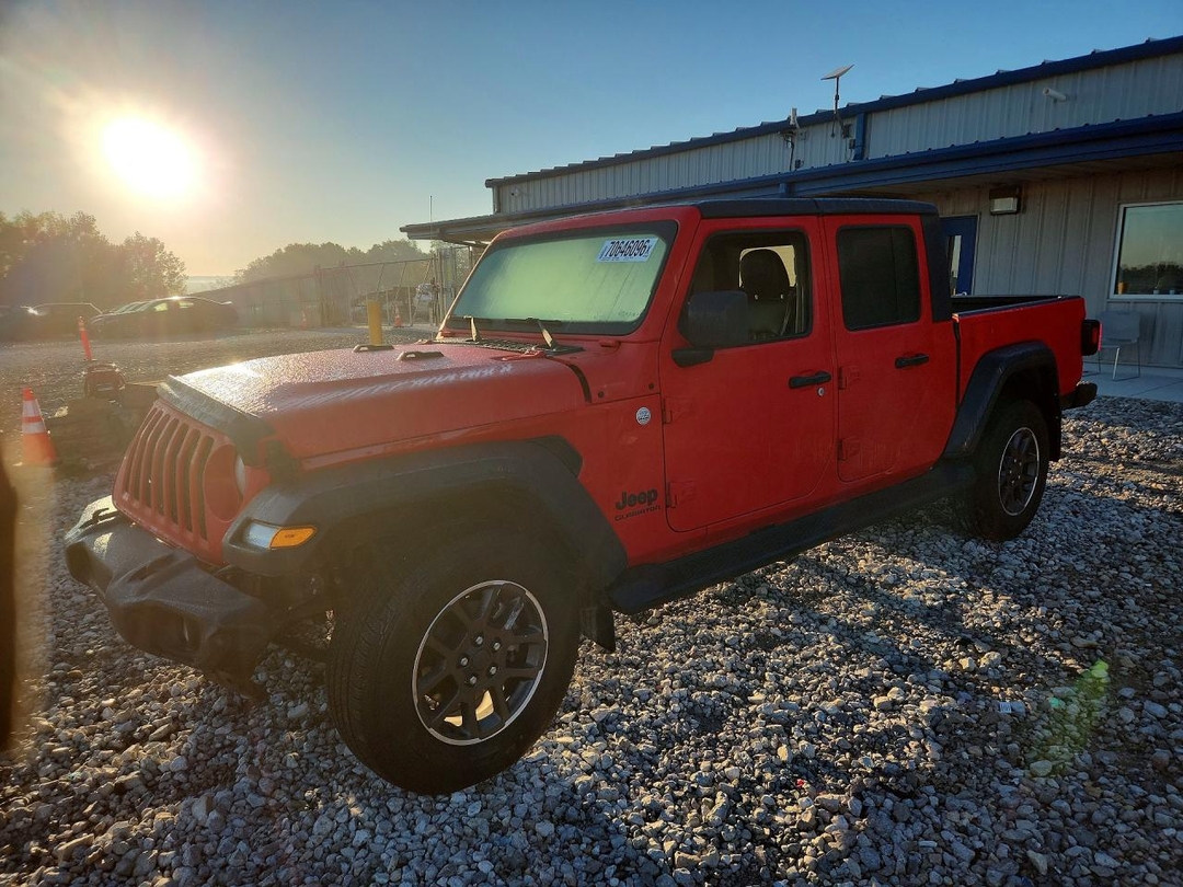 منظر 2020 JEEP GLADIATOR SPORT، زاوية 1