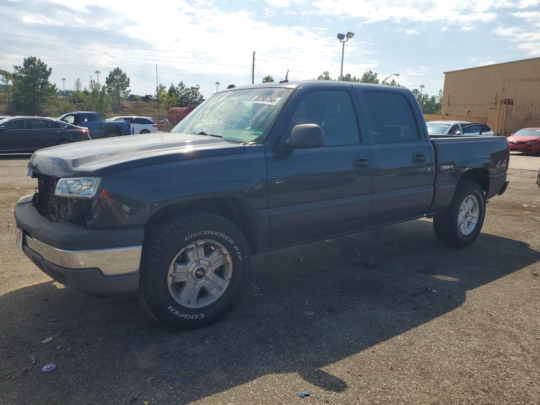 Vue de 2005 CHEVROLET SILVERADO K1500, angle 1