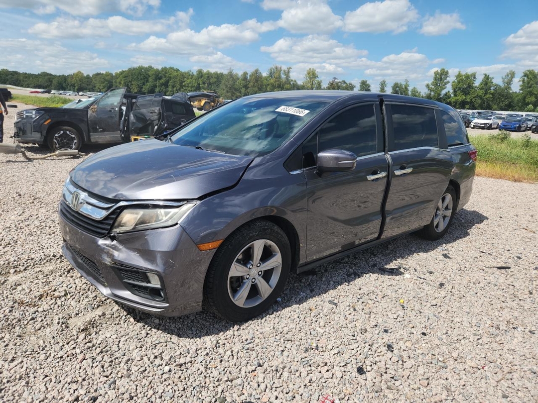 Vista de 2019 HONDA ODYSSEY EX, ángulo 1