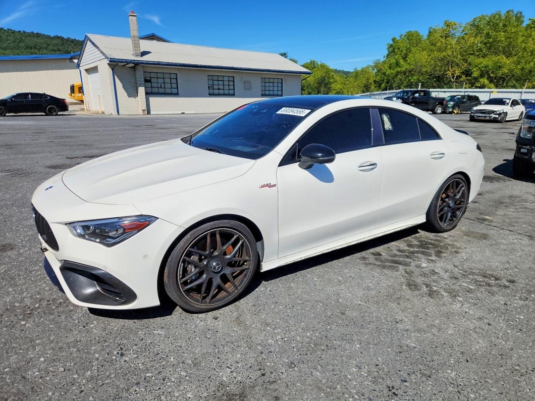 Vista de 2020 MERCEDES-BENZ CLA 45 AMG, ángulo 1