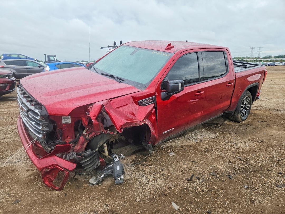 Вид 2021 GMC SIERRA K1500 AT4, угол 1