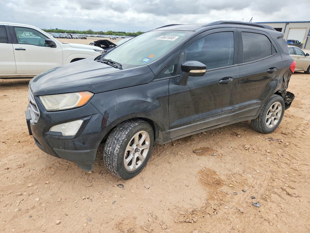 Вид 2020 FORD ECOSPORT SE, угол 1
