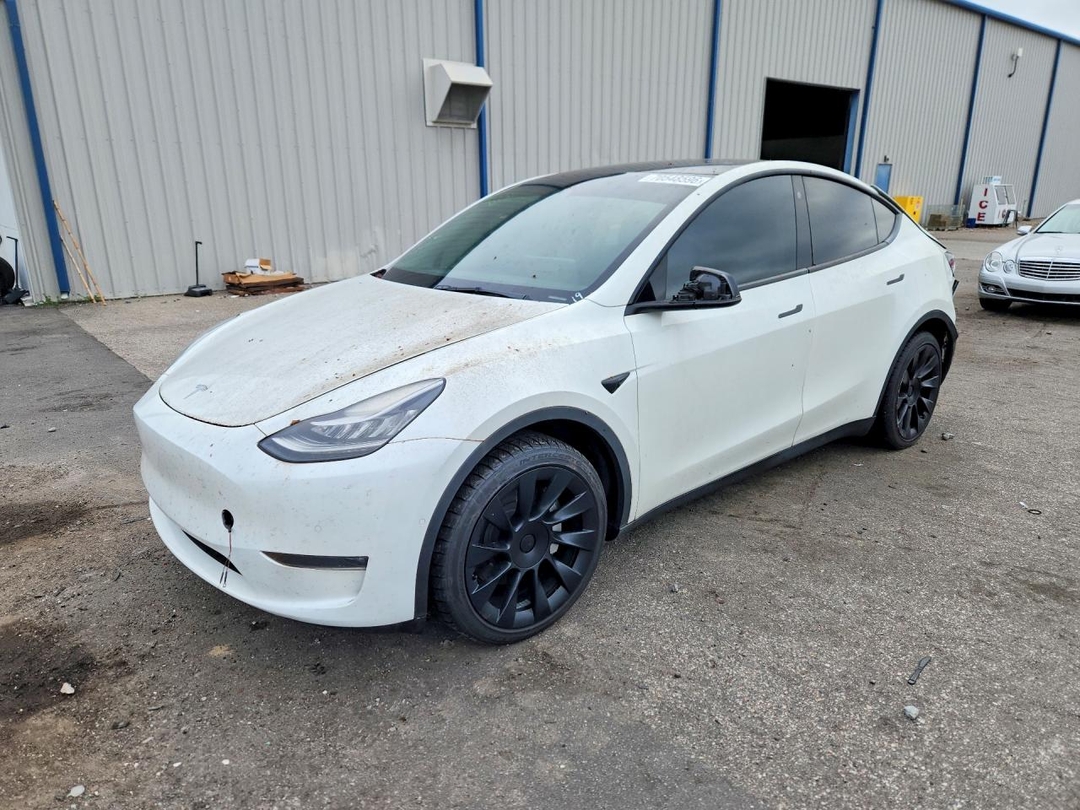 منظر 2022 TESLA MODEL Y، زاوية 1