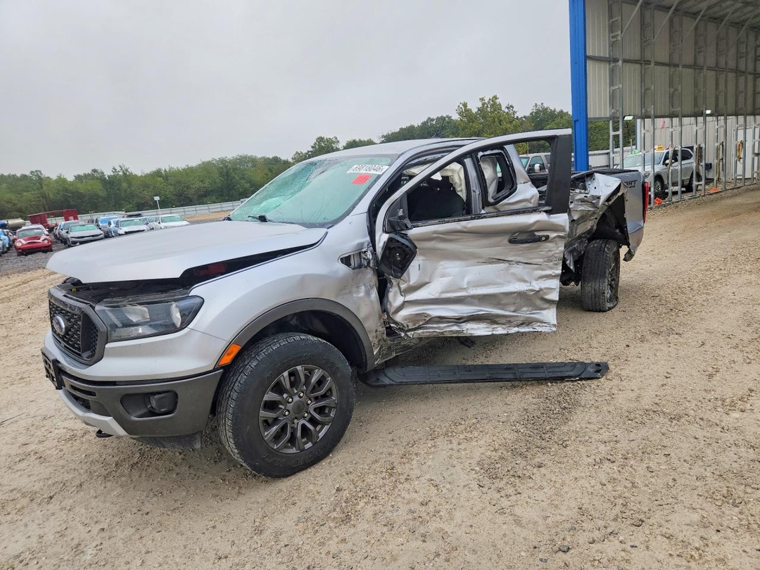Вид 2020 FORD RANGER XL, угол 1