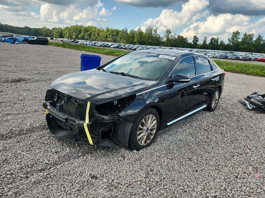Вид 2015 HYUNDAI SONATA LIMITED, угол 1