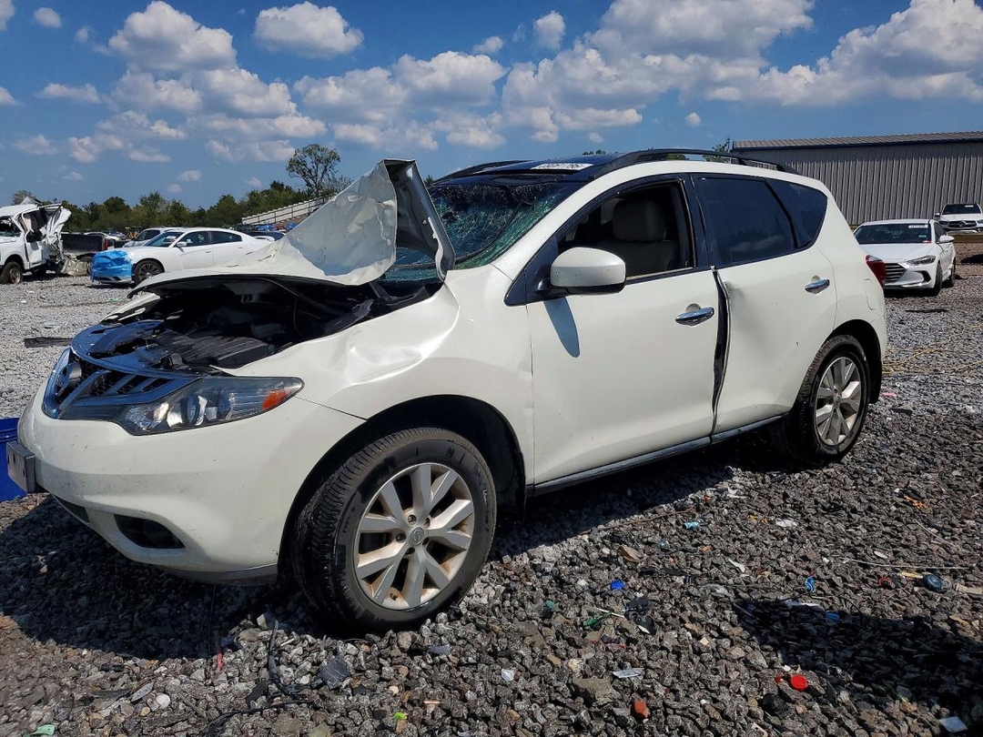 Вид 2011 NISSAN MURANO S, угол 1