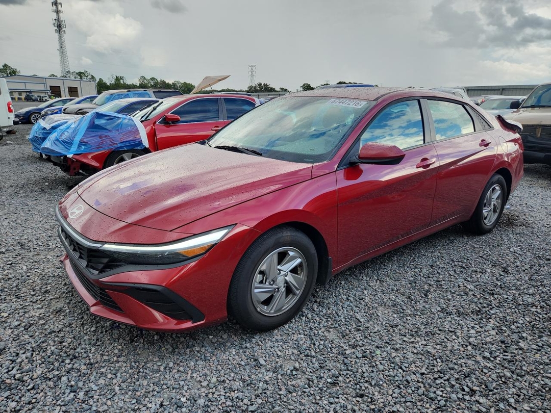 Vista de 2025 HYUNDAI ELANTRA SE, ángulo 1