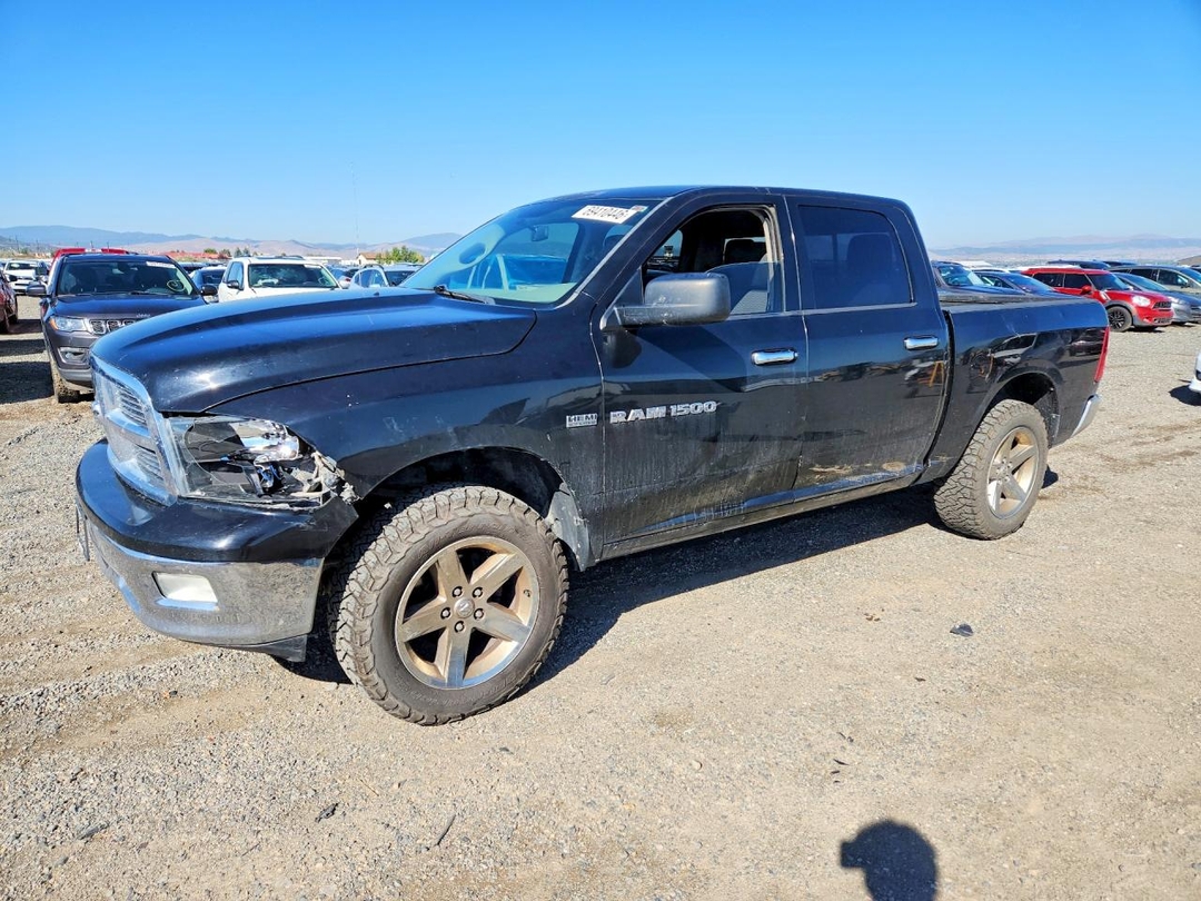 Вид 2012 DODGE RAM 1500 SLT, угол 1