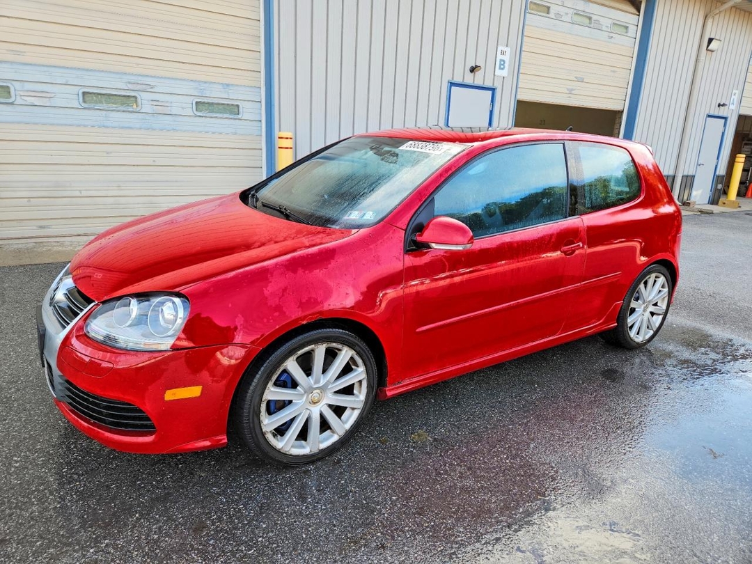 Vista de 2008 VOLKSWAGEN R32, ángulo 1
