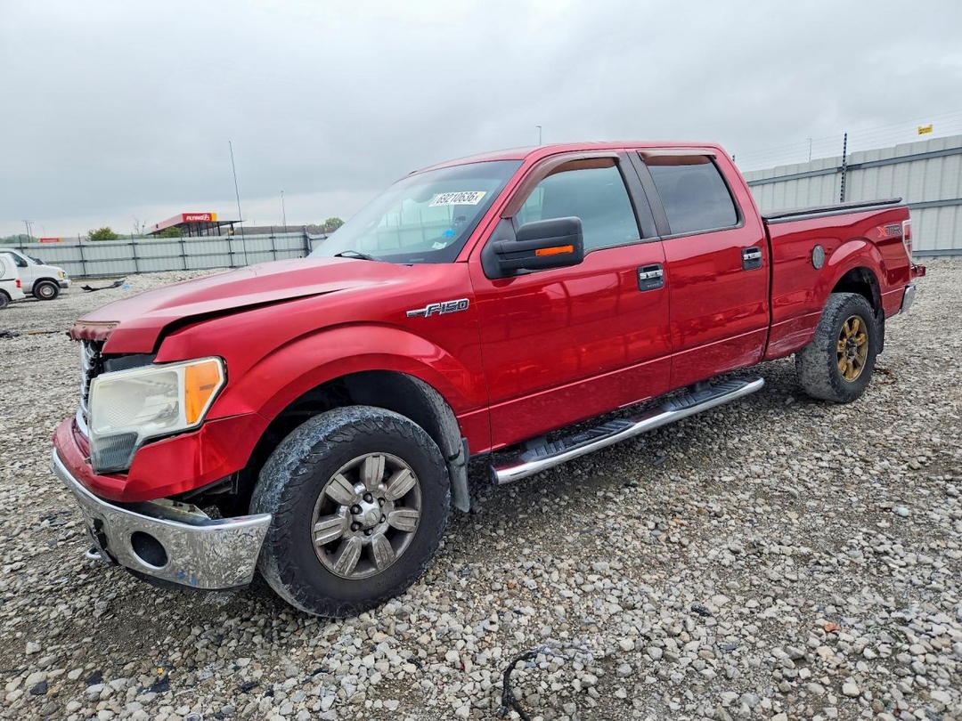 منظر 2012 FORD F150 SUPERCREW، زاوية 1