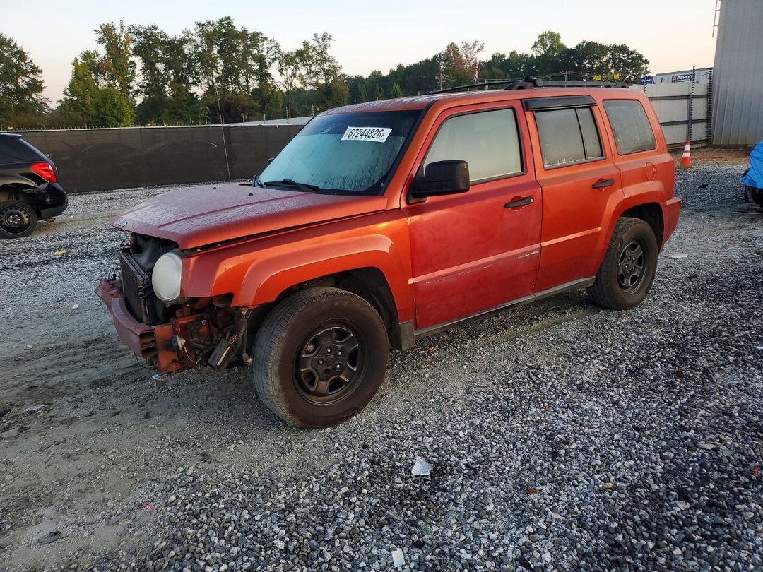 Vista de 2009 JEEP PATRIOT SPORT, ángulo 1