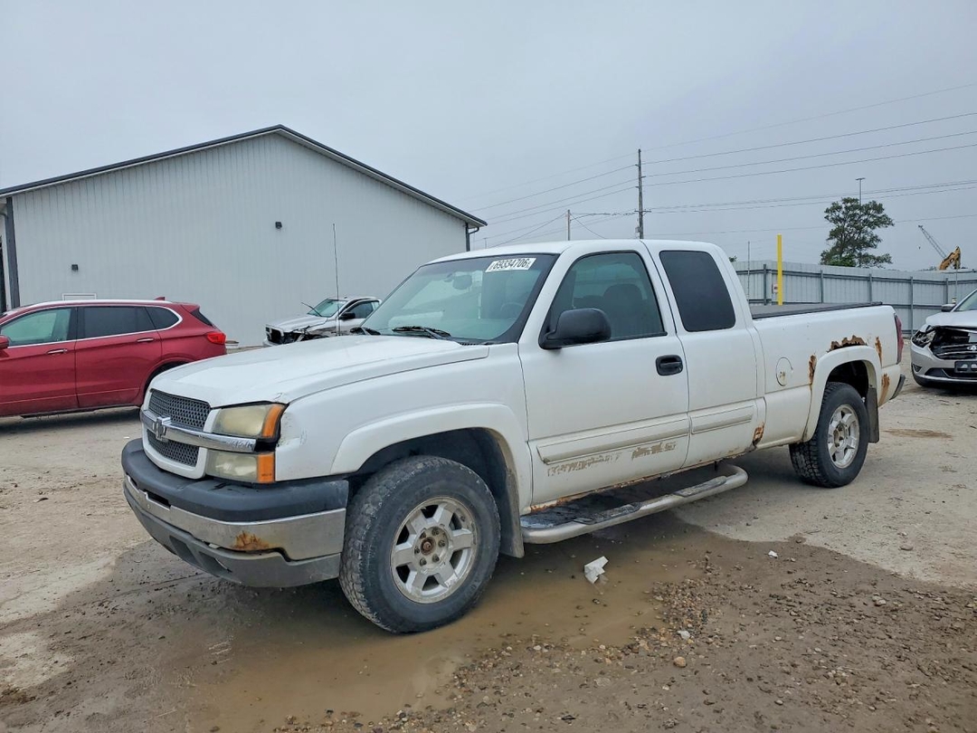 Vue de 2004 CHEVROLET SILVERADO K1500, angle 1