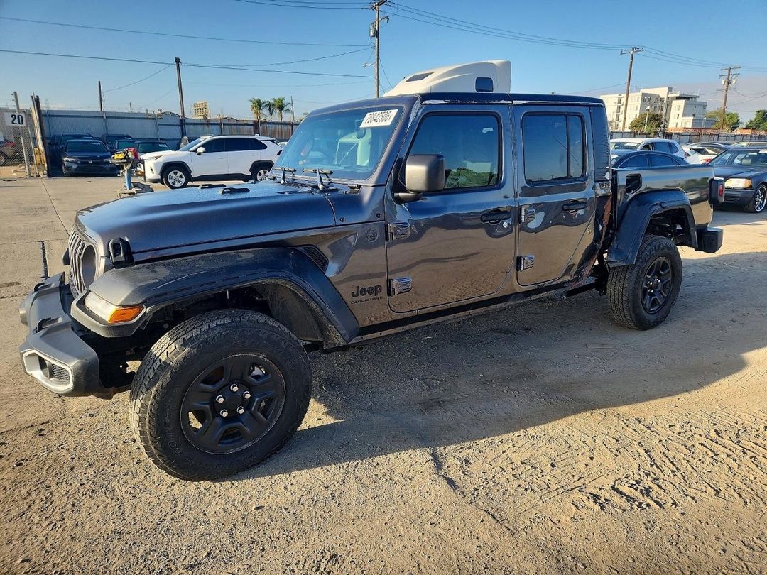 منظر 2025 JEEP GLADIATOR SPORT، زاوية 1