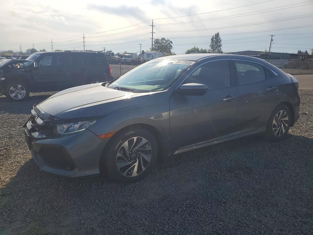 Vue de 2017 HONDA CIVIC LX, angle 1