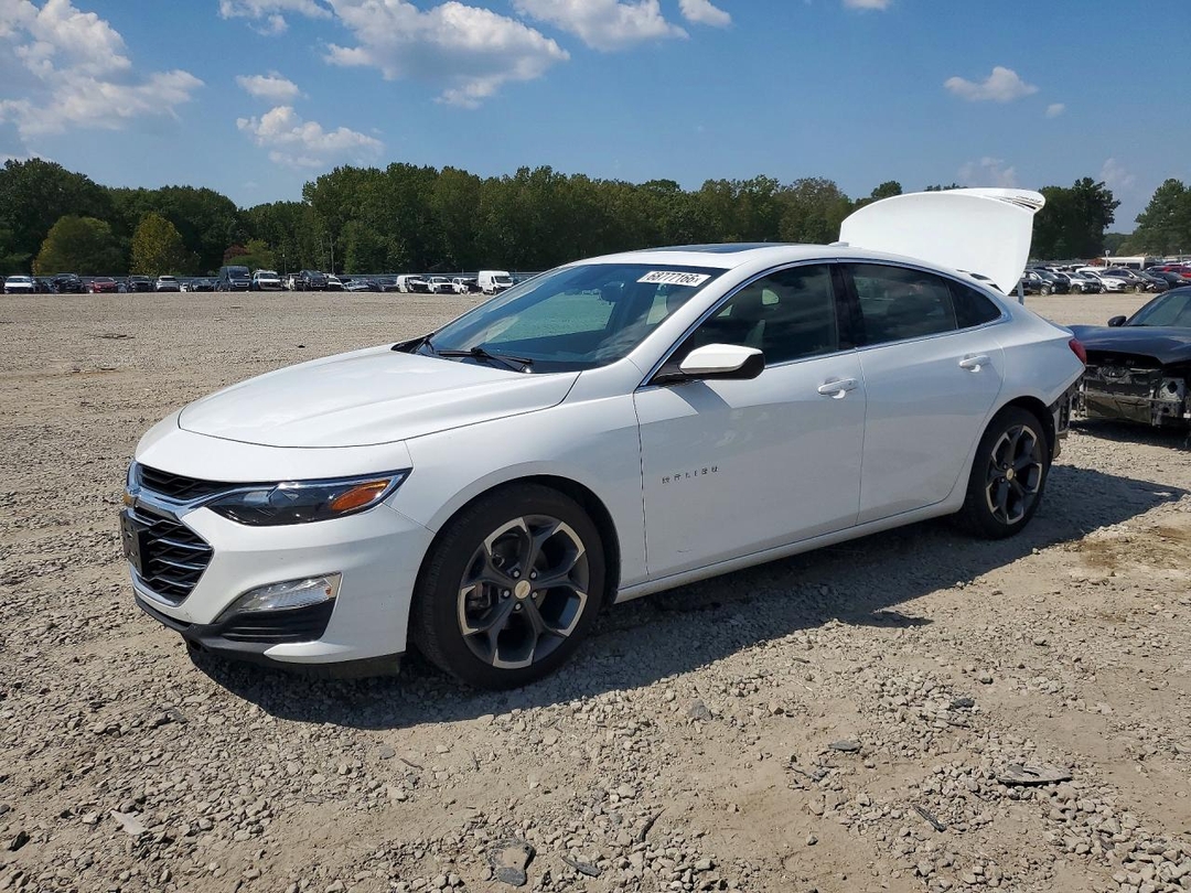 منظر 2023 CHEVROLET MALIBU LT، زاوية 1