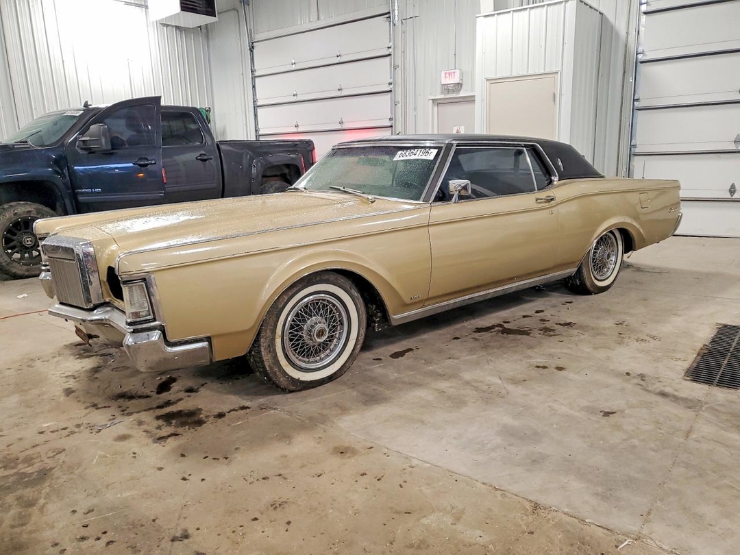 منظر 1969 LINCOLN CONTINENTL، زاوية 1