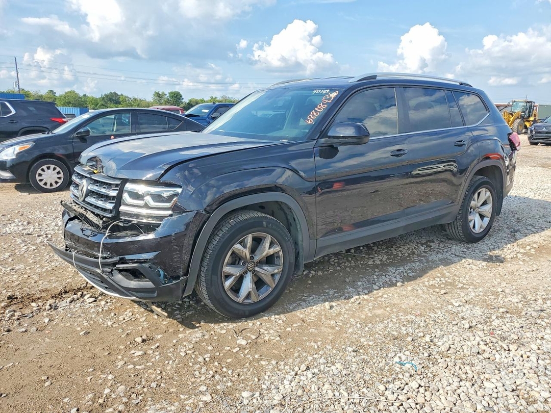 Вид 2019 VOLKSWAGEN ATLAS SE, угол 1