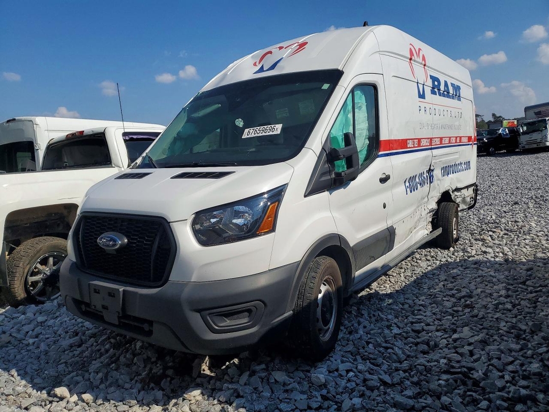 Вид 2023 FORD TRANSIT T-350 DELIVERY VAN, угол 1