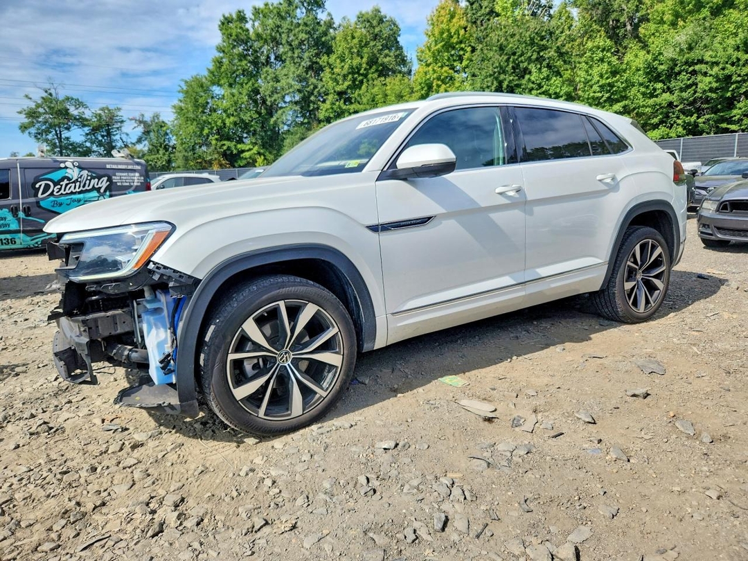 منظر 2024 VOLKSWAGEN ATLAS CROSS SPORT SEL PREMIUM R-LINE، زاوية 1