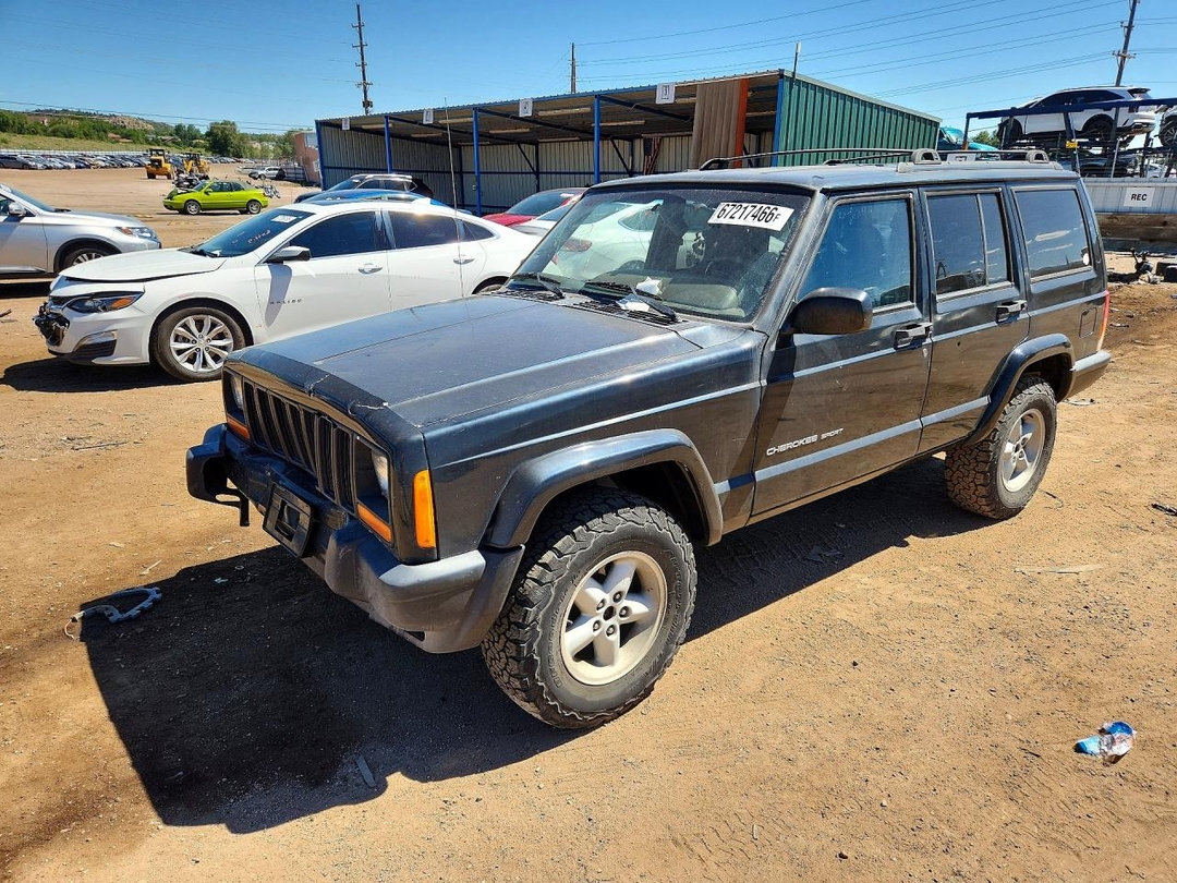 Vue de 1999 JEEP CHEROKEE SPORT, angle 1