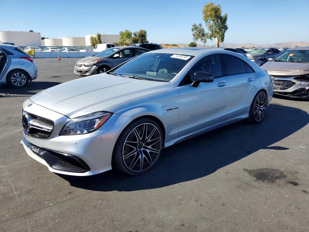 منظر 2015 MERCEDES-BENZ CLS 63 AMG S-MODEL، زاوية 1