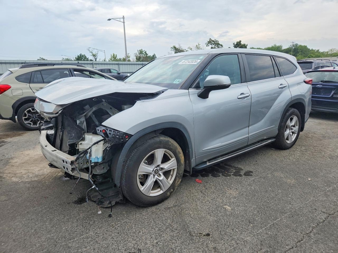 Vedere 2023 TOYOTA HIGHLANDER LE, unghi 1