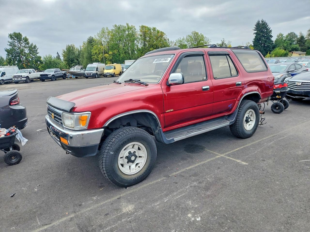 Вид 1995 TOYOTA 4RUNNER SR5 V6, угол 1