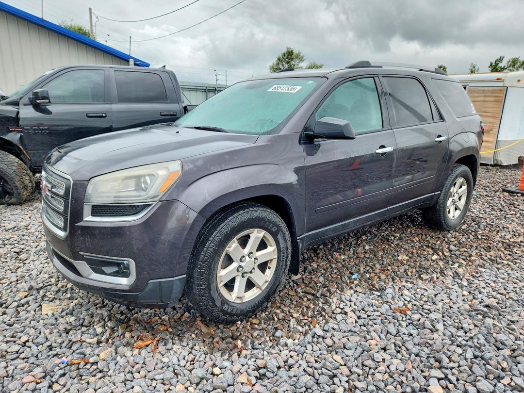 منظر 2014 GMC ACADIA SLE، زاوية 1