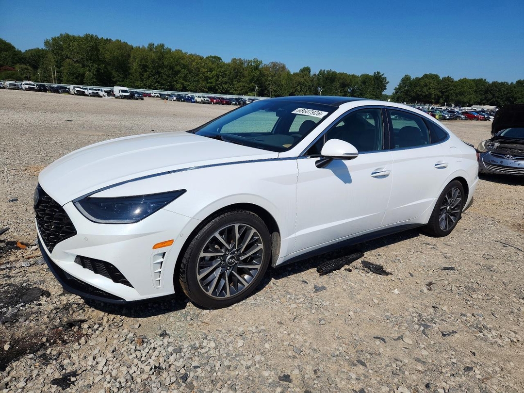 Vista de 2020 HYUNDAI SONATA LIMITED, ángulo 1
