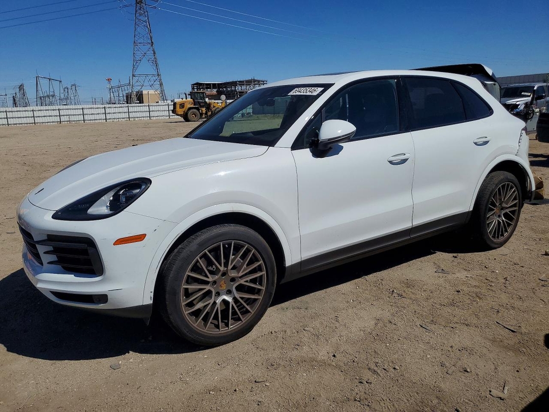 Вид 2023 PORSCHE CAYENNE PLATINUM EDITION, угол 1