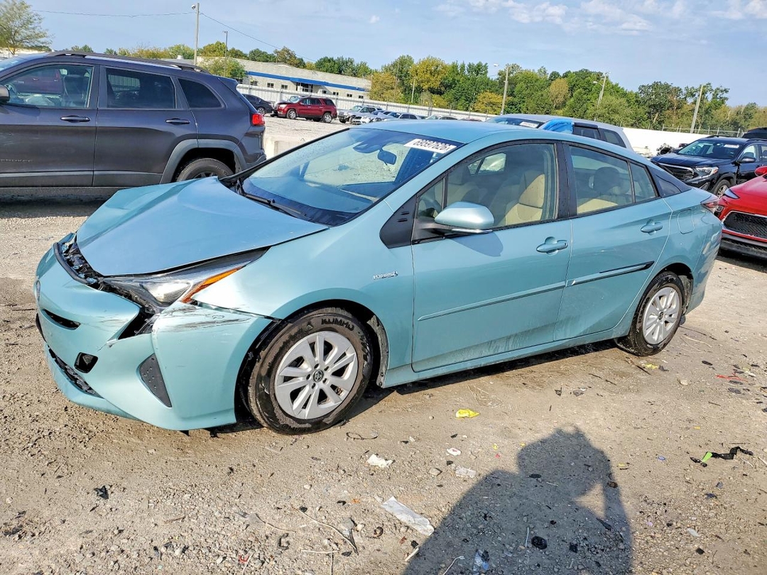 منظر 2017 TOYOTA PRIUS TWO، زاوية 1