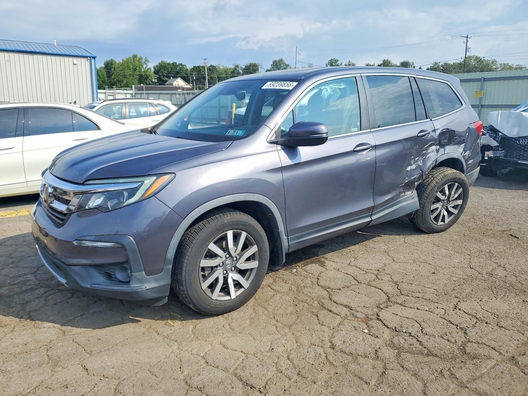 منظر 2019 HONDA PILOT EXL، زاوية 1