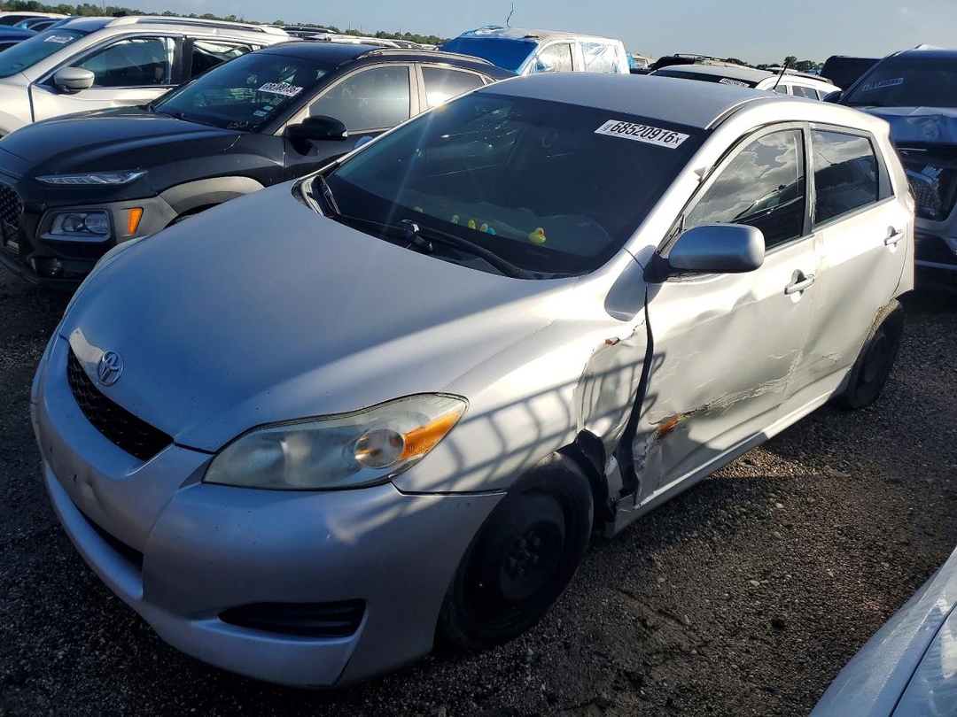 Vue de 2009 TOYOTA COROLLA LE, angle 1