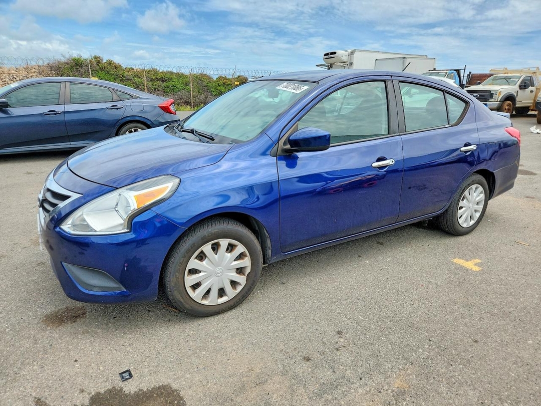 Vedere 2018 NISSAN VERSA SV, unghi 1