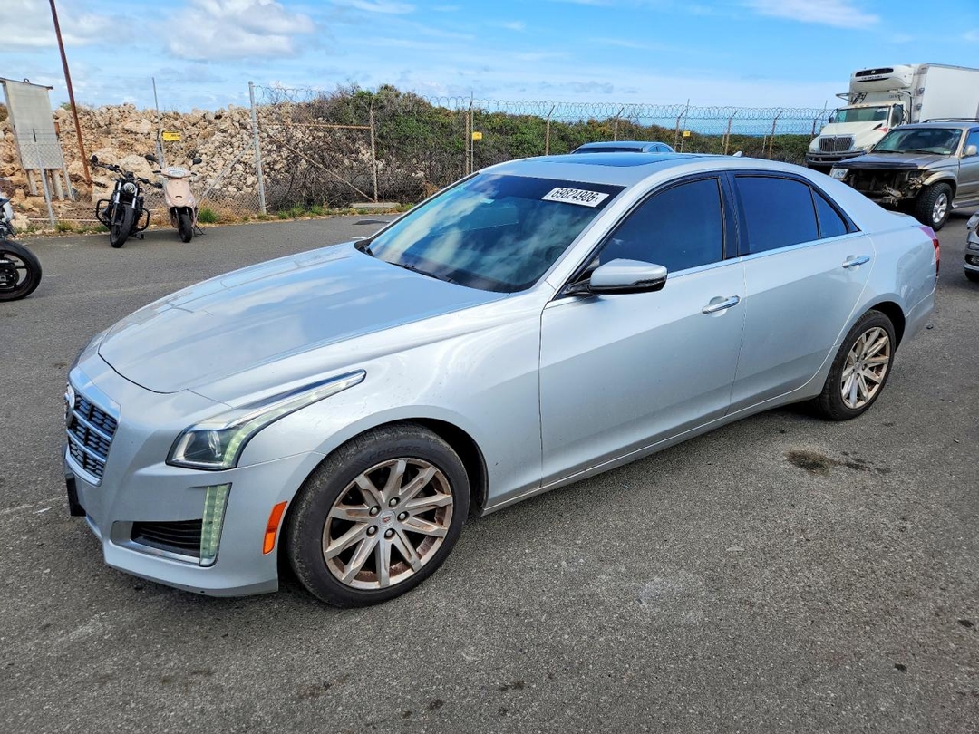 Vista de 2014 CADILLAC CTS LUXURY COLLECTION, ángulo 1