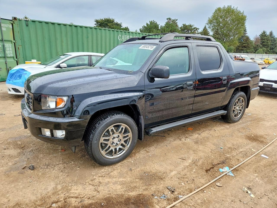 Vista de 2013 HONDA RIDGELINE SPORT, ángulo 1