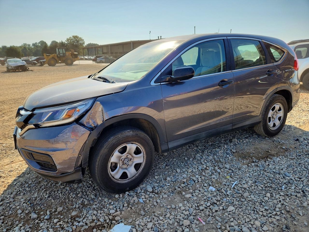 Vue de 2016 HONDA CR-V LX, angle 1