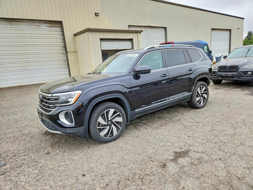 Vista de 2024 VOLKSWAGEN ATLAS SEL, ángulo 1