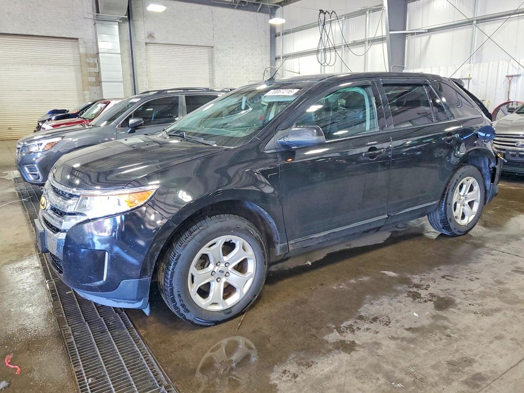 Vista de 2013 FORD EDGE SEL, ángulo 1