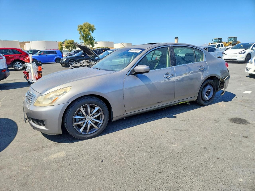 Vue de 2009 INFINITI G37 SEDAN BASE, angle 1