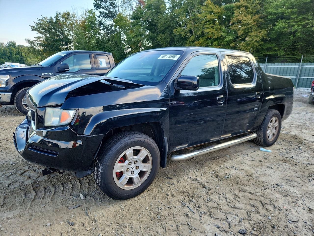 Вид 2008 HONDA RIDGELINE RTS, угол 1