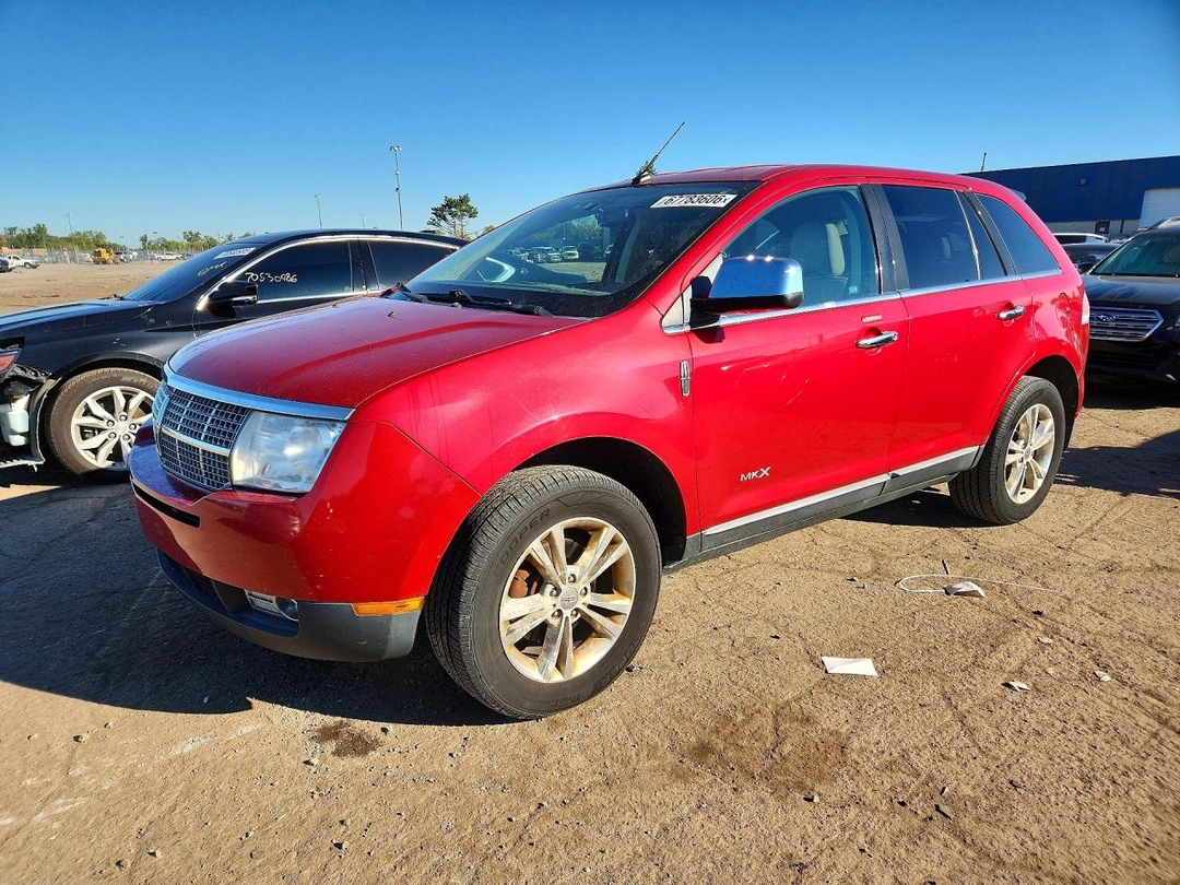 منظر 2010 LINCOLN MKX، زاوية 1