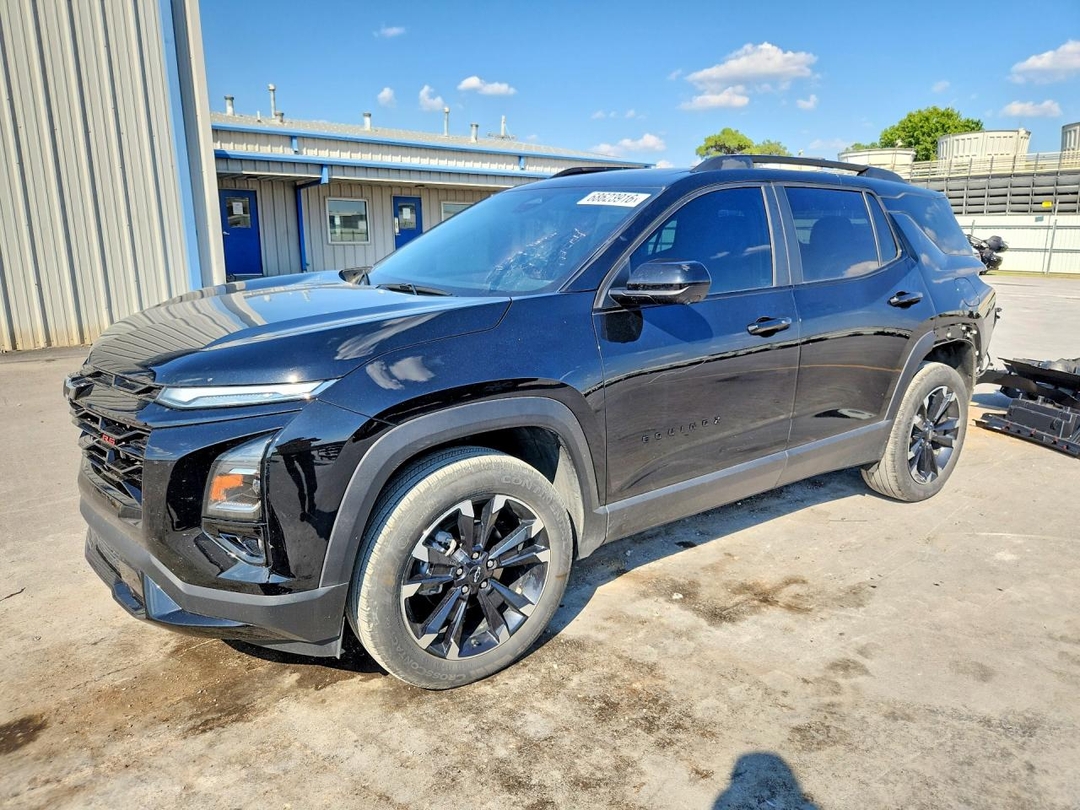 Vue de 2025 CHEVROLET EQUINOX RS, angle 1